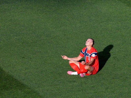 Haaland, 5 Farklı Turnuvadaki İlk Maçında Gol Attı