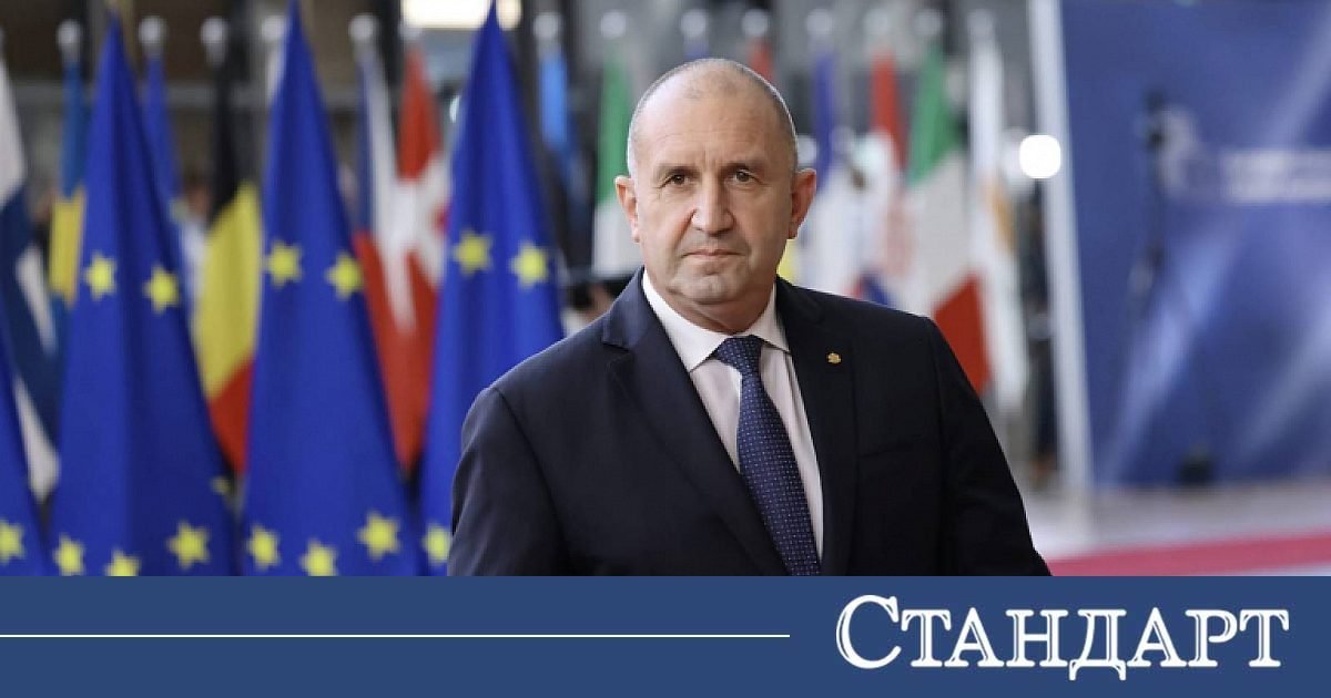 Radev: Yaptırımlarla Kendi Ayağımıza Sıkmayacağız!
