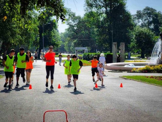 Sofya Parkları Büyük Bir Spor Sahasına Dönüşüyor