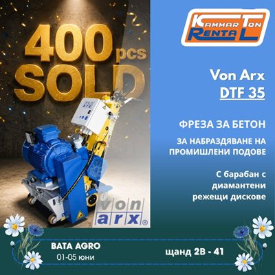 Von Arx freze makinesi