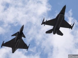 Bulgar F-16'lar İlk Kez Uluslararası Tatbikata Katıldı