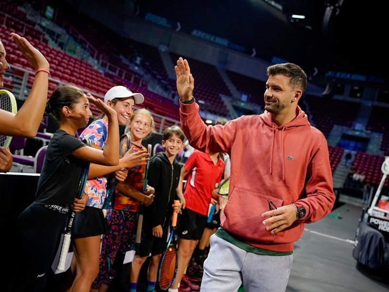 Grigor Dimitrov ve Kondisyon Antrenörü 'Şampiyonlar İçin Yakıt' Programını Hazırladı