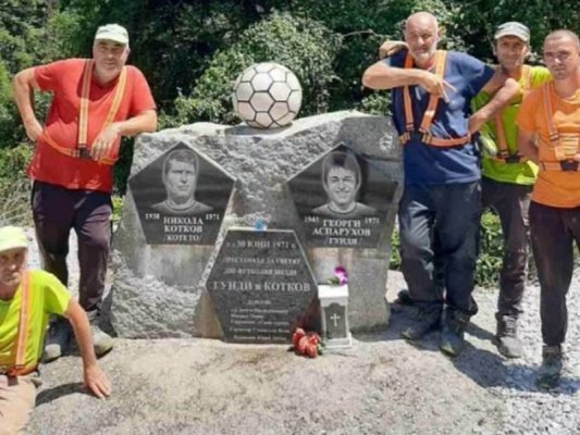 Levski Taraftarları, Gundi ve Kotkov Anıtını Temizledi