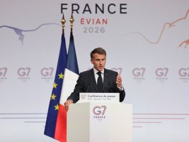 Makron, G-7 Zirvesini Birlik Anı Olarak Nitelendirdi