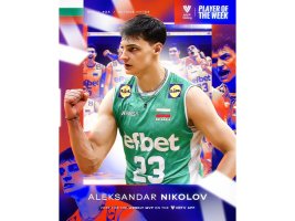 Alex Nikolov, Milletler Ligi'nin İlk Haftasında 1 Numara!
