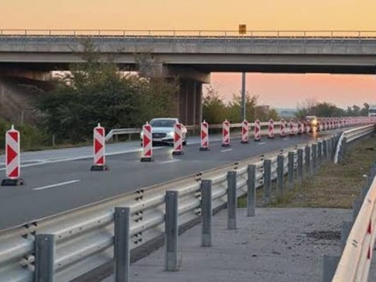 Burgaz Yönünde "Trakya" Otoyolunda Kamyon Kazası