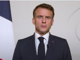 Macron, Ukrayna'nın Drone Üretim Kapasitesini Övdü