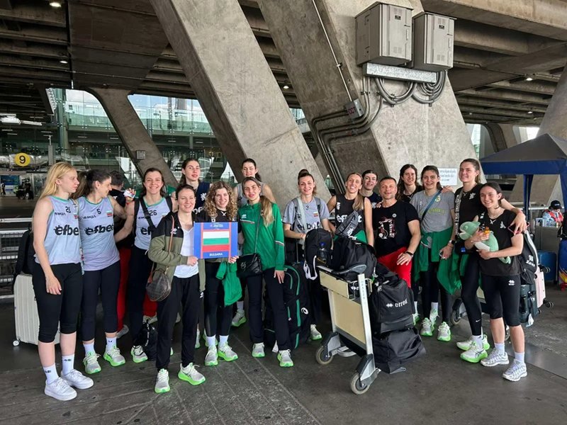 Bulgaristan Kadın Voleybol Milli Takımı Bangkok'ta Antrenmanlara Başladı