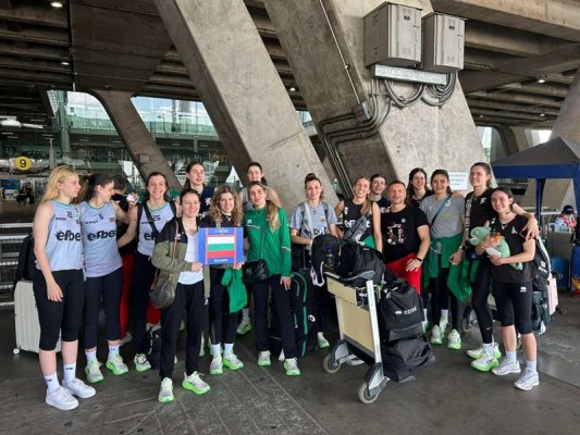 Bulgaristan Kadın Voleybol Milli Takımı Bangkok'ta Antrenmanlara Başladı