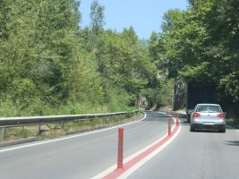 Yunanistan Yolunda Kilometrelerce Trafik Kuyrukusu