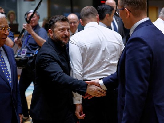 Belçika Kralı Philippe, Zelenski'yi Brüksel'deki Saray'da Kabul Etti