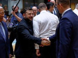 Belçika Kralı Philippe, Zelenski'yi Brüksel'deki Saray'da Kabul Etti