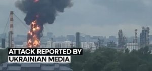 Ukrayna Dronu Moskova'nın En Büyük Rafinerisini Vurdu