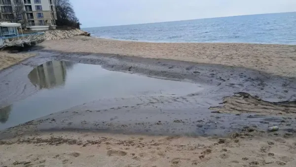 Mazut Canavarı Karadeniz Sahillerine Yayıldı. Turizmimizi Öldürüyor