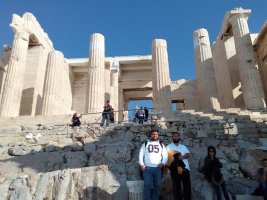Yunanistan, Parthenon'un Cephesini 19. Yüzyıl Görünümüne Kavuşturdu