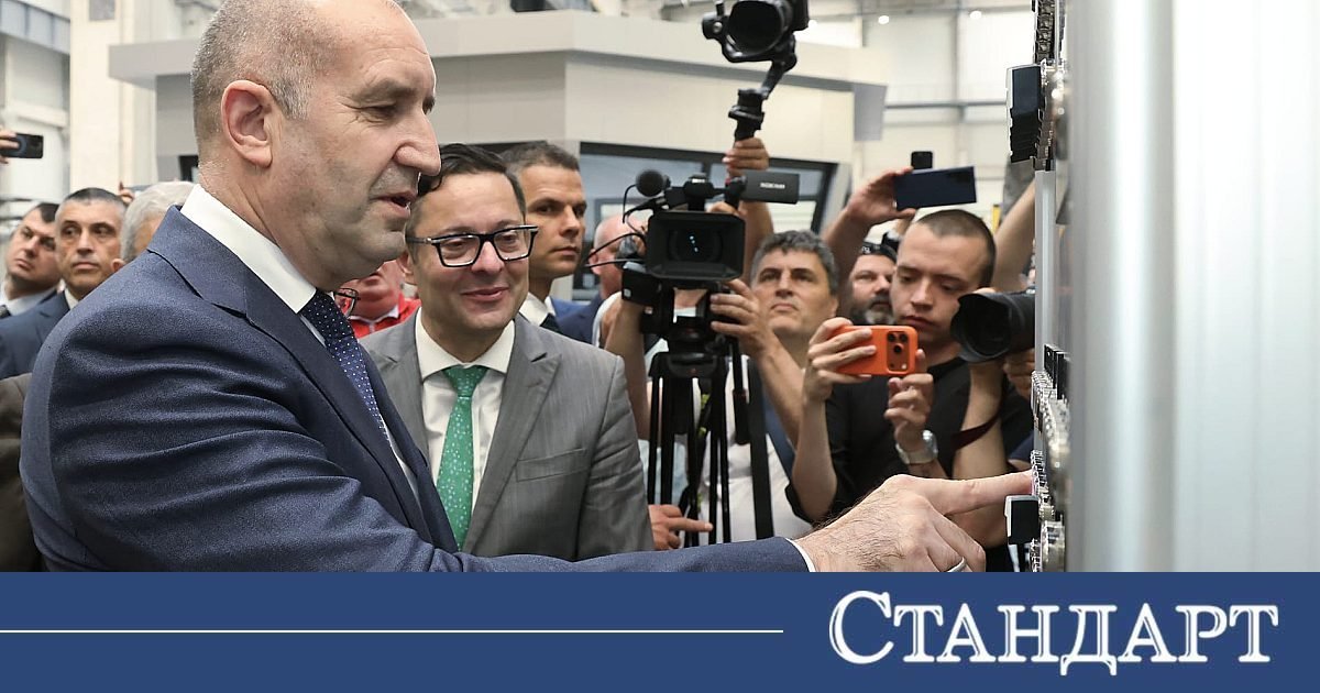 Radev, Alcomet'in Yeni Tesislerini Açtı: Bu, Endüstrinin Ötesinde Bir Sembol