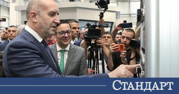 Radev, Alcomet'in Yeni Tesislerini Açtı: Bu, Endüstrinin Ötesinde Bir Sembol