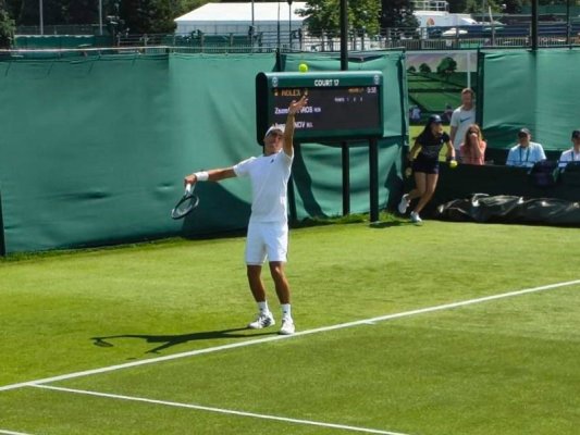 Genç Tenis Şampiyonumuz İvan İvanov Wimbledon'daki İlk Maçını Kaybetti