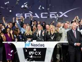 Wall Street'in Ana Endeksleri SpaceX'in Çıkışıyla Yükseliyor