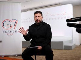 Zelenski: G7 Liderleriyle Rusya'ya Karşı Yeni Yaptırımları Görüştük