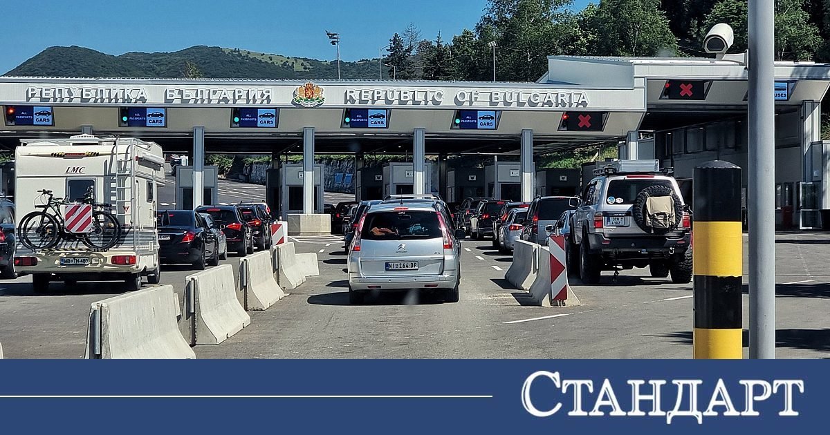 Kulata ve Makaza Sınır Kapılarında Yunanistan'a Yoğun Trafik