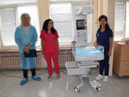 Pazarcık Hastanesine Yeni Doğanlar İçin Modern Termal Yatak Bağışı