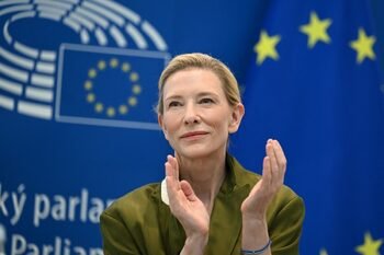 Cate Blanchett, Avrupa Parlamentosu'nda Sanatçıları Yapay Zekadan Koruma Platformunu Tanıttı