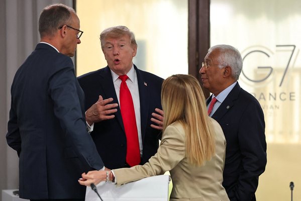 Trump, Meloni, Merz ve Costa FOTOĞRAF: Reuters