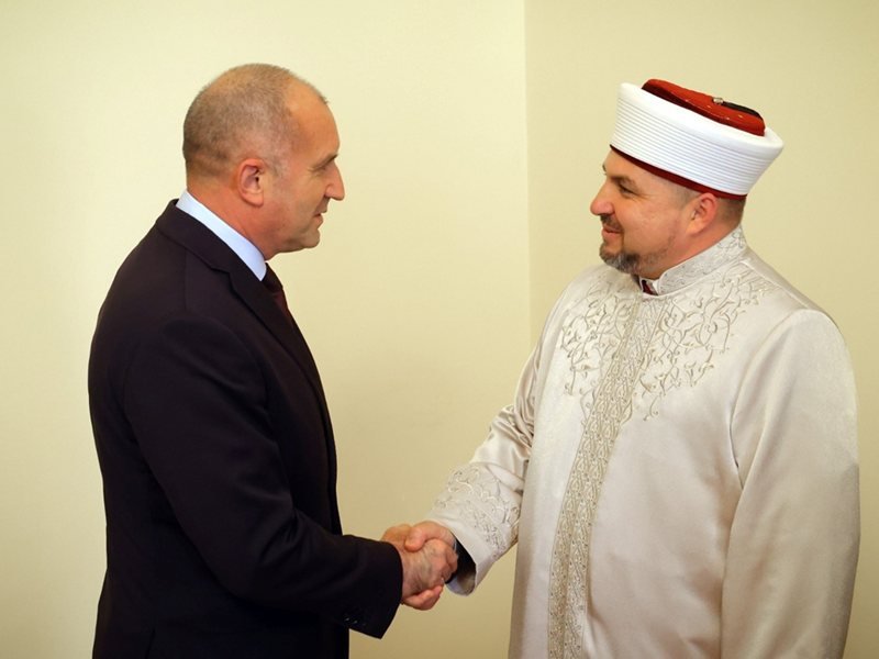 Radev'den Yeni Başmüftü'ye: Biz Hoşgörü ve Karşılıklı Saygı Örneğiyiz