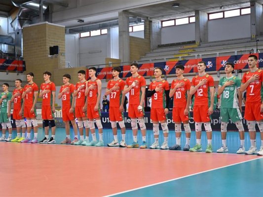 Bulgaristan U18 Erkek Voleybol Takımı, Avrupa Şampiyonası'nda Yarı Finali Garantiledi