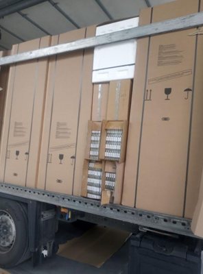 Mitniçari задържаха над 12 600 кутии цигари без бандерол при две акции край Vidin Fotoğraf: Rayonna прокуратура - Vidin