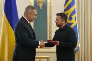 Hakan Fidan'a Zelenski'den Liyakat Nişanı