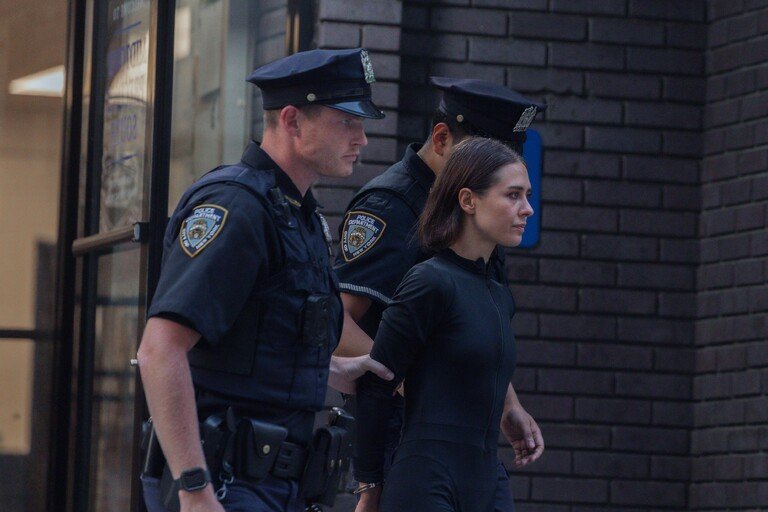 New York'ta Evlilik Teklifi Yapan Çift Gözaltına Alındı