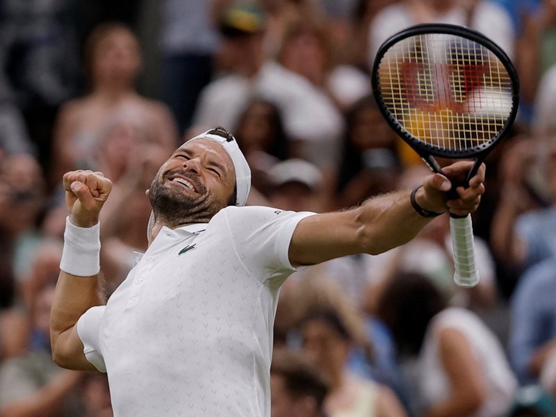 Grigor Dimitrov Wimbledon'da Eski Finalisti Devirdi