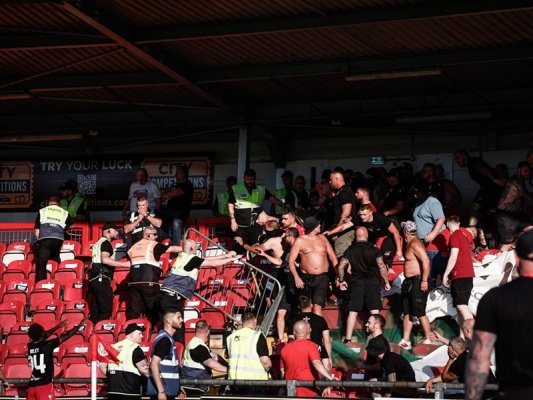 Derry City - CSKA Maçı Öncesi Polis Yaralandı