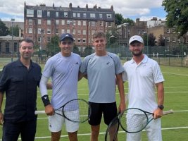 Bulgar Tenis Yetenekleri Londra'da Ortak Antrenman Yaptı