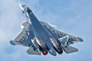 Rusya'nın En Yeni Savaş Uçağı Su-57 Moskova Yakınlarında Düştü