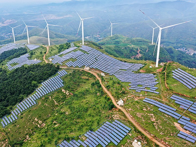 Çin'de İlk Altı Ayda Elektriğin Yüzde 41,2'si Yenilenebilir Kaynaklardan Elde Edildi