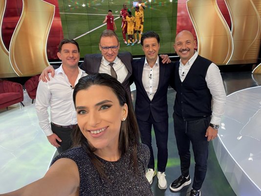 Andrea Banda Banda BNT stüdyosunda