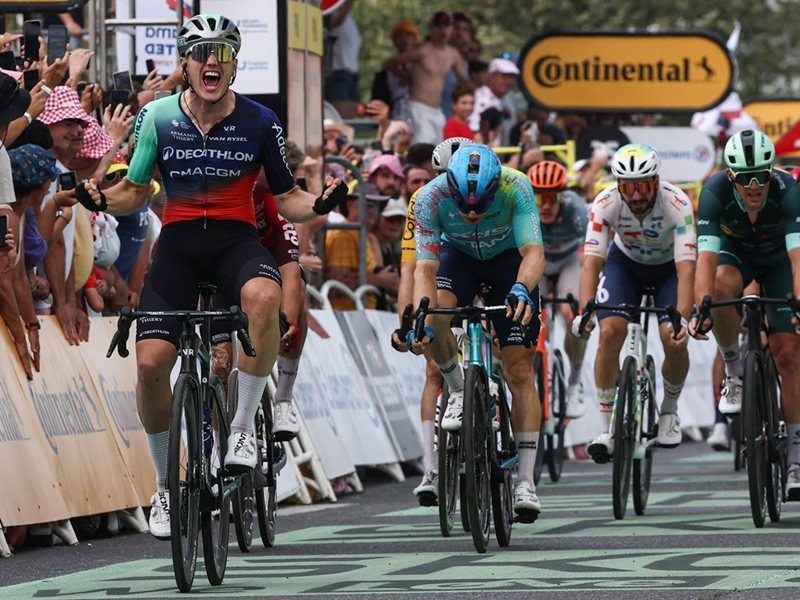 Hollandalı Sprinter, Tour de France Etabını Aşırı Sıcakta Kazandı