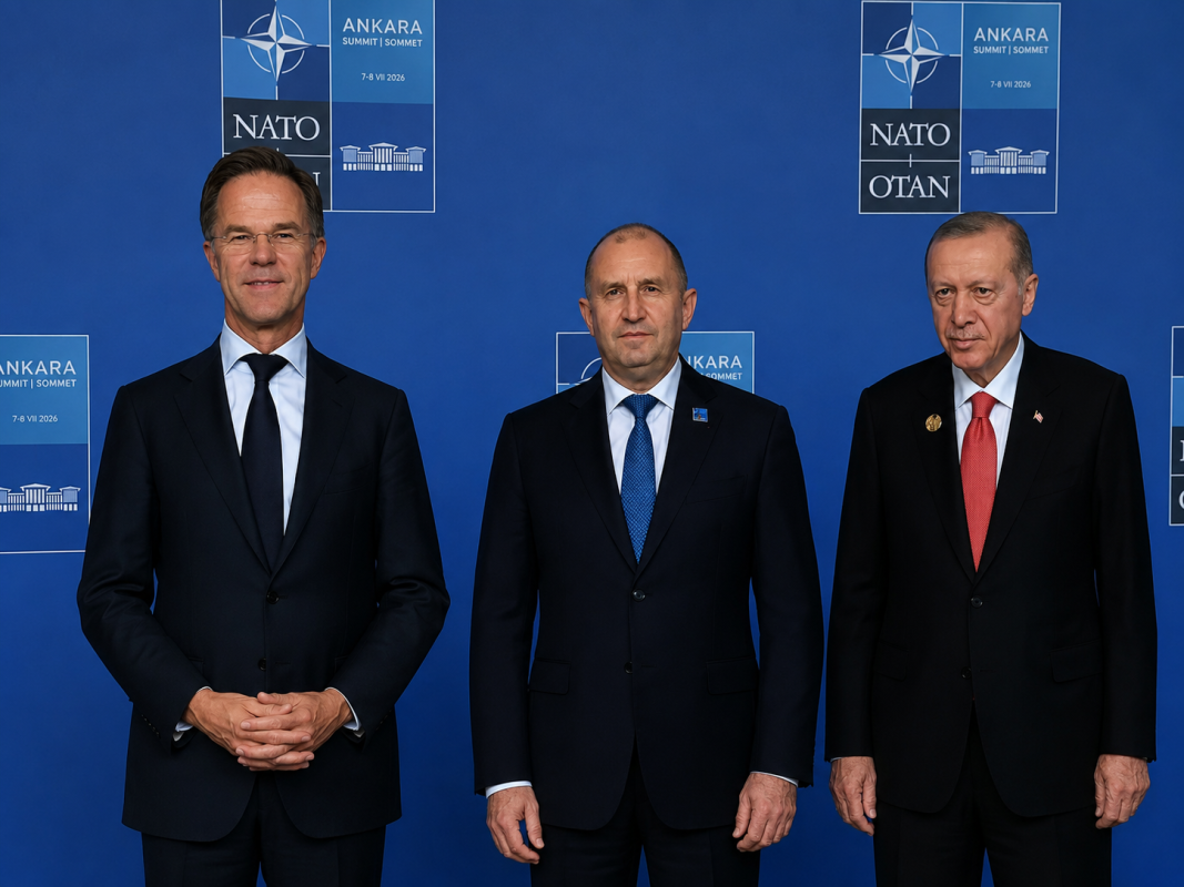 Radev, Ankara'da NATO Liderlerinin Geleneksel Aile Fotoğrafına Katıldı