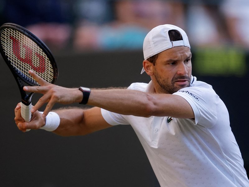 Grigor Dimitrov, Dünya 18 Numarası Karşısında 2-1 Öndeyken Çatı Kapatıldı, Çılgına Döndü