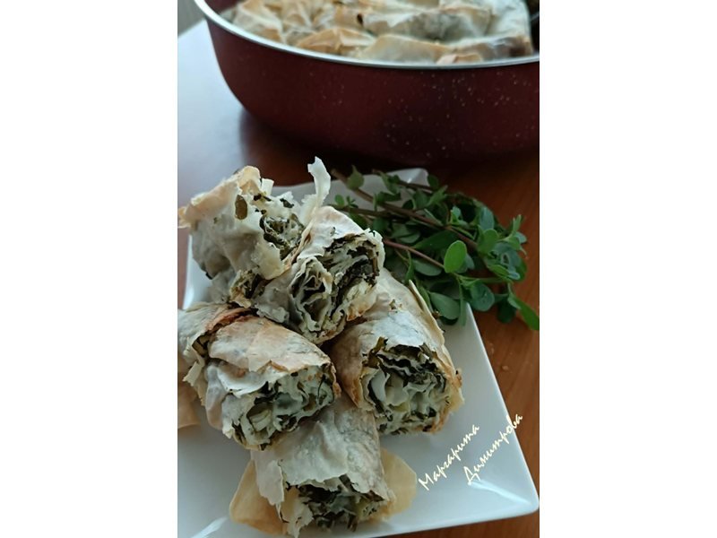 Semizotu ve Taze Soğanlı Börek Tarifi