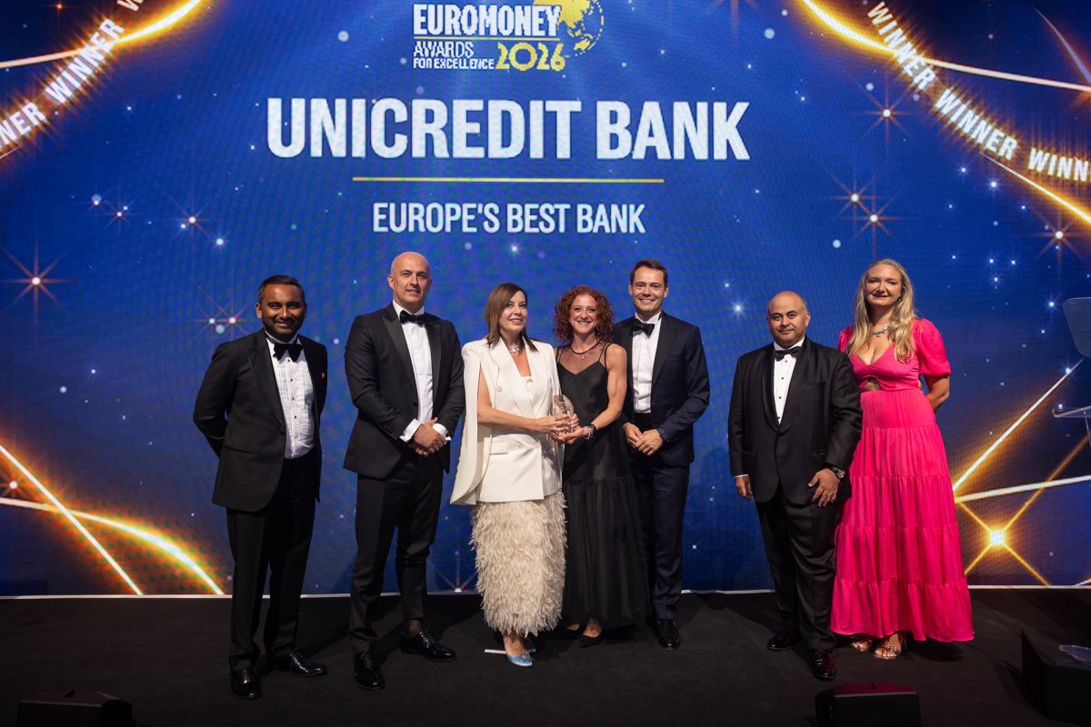 Euromoney: UniCredit Bulbank, 2026'da Bulgaristan'ın En İyi Bankası Seçildi