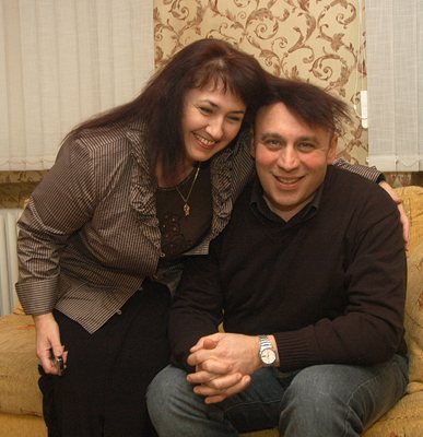 Aktörün sevgili eşi Elena