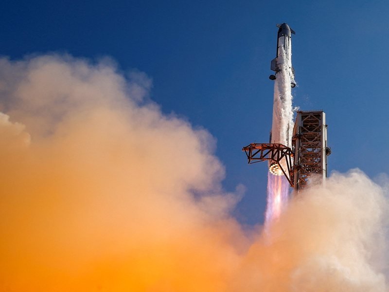 Musk'ın Starship'i 13. Test Uçuşunu Gerçekleştirdi (Video, Fotoğraflar)