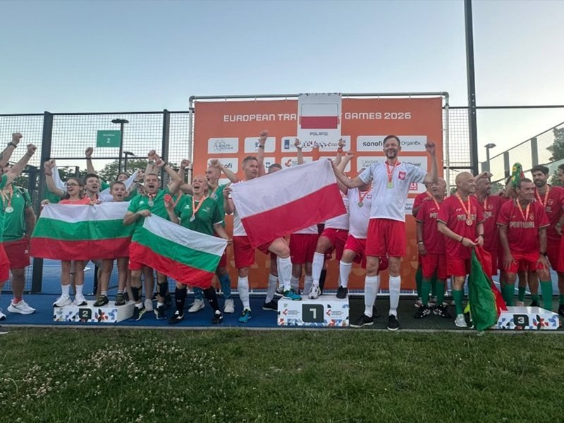 Futbolda Dünya Kupası'na Katılamadık Ama Nakilli Sporcularımız Avrupa İkincisi Oldu