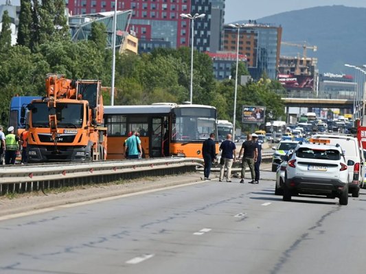 Sofya'da Kaza Yapan Otobüsün Fren Sistemi Sağlam Çıktı