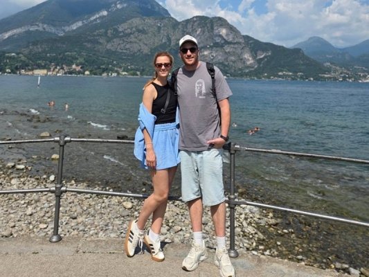 Yeni Evliler Hristo ve Tsvetina Padev İtalya'da Balayı Hafta Sonu Geçirdi