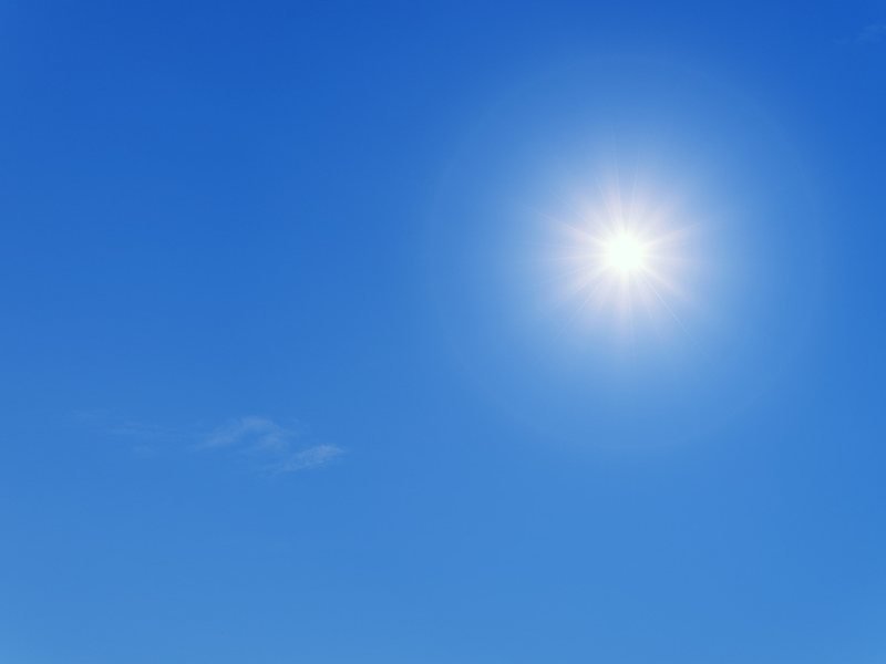 11 Ağustos'ta Güneşli ve Sıcak Hava Bekleniyor